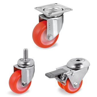 Roues pour collectivités en polyamide 6